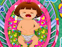 Dora Diaper Change